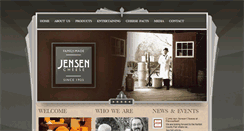Desktop Screenshot of jensencheese.ca